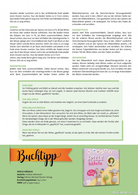 Вязаные проекты в журнале «Hakeln das MaschenMagazin №44 2024»