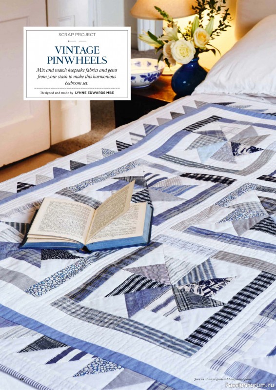 Коллекция проектов для рукодельниц в журнале &laquo;Todays Quilter №136 2026&raquo;