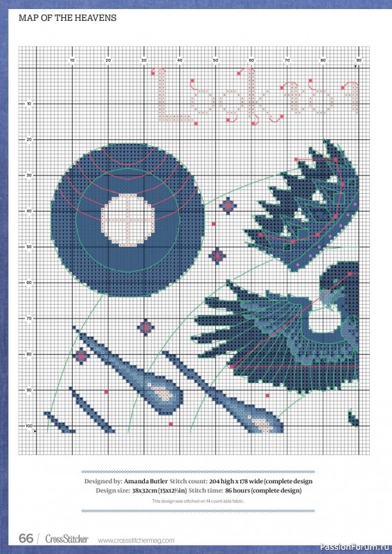 Коллекция вышивки в журнале «CrossStitcher №386 2022»