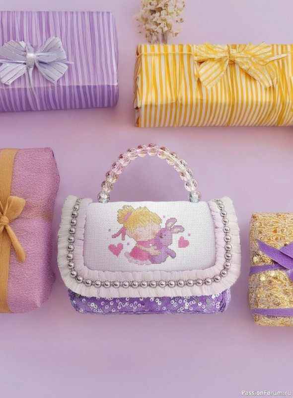 Коллекция вышивки в журнале &laquo;Profilo Punto Croce Bebe №1 2026&raquo;