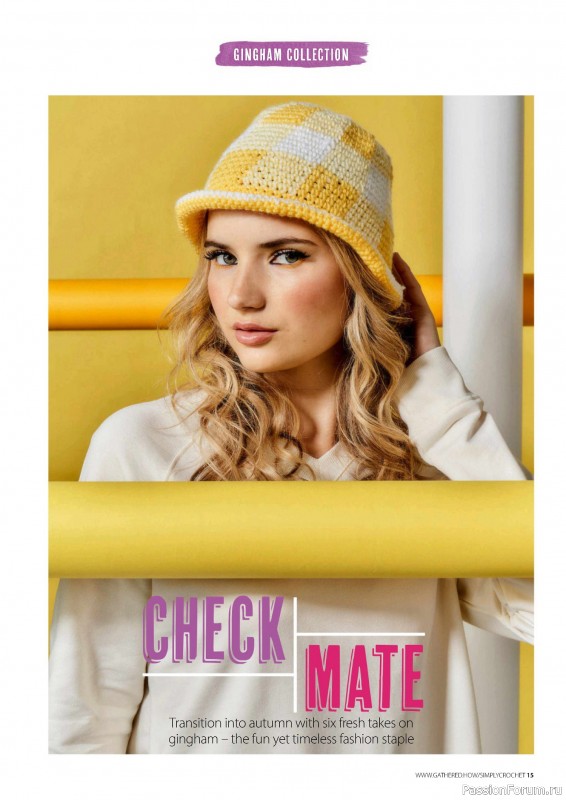 Вязаные проекты крючком в журнале «Simply Crochet №153 2024»