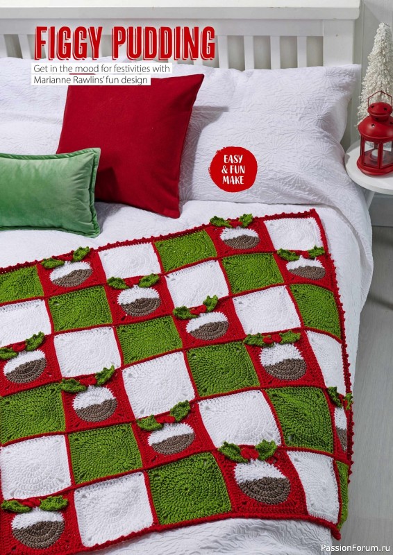 Вязаные проекты крючком в журнале «Your Crochet Christmas - 2022»