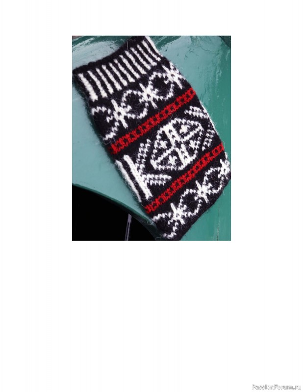 Вязаные проекты в книге «Fair Isle Knitting Tradition».