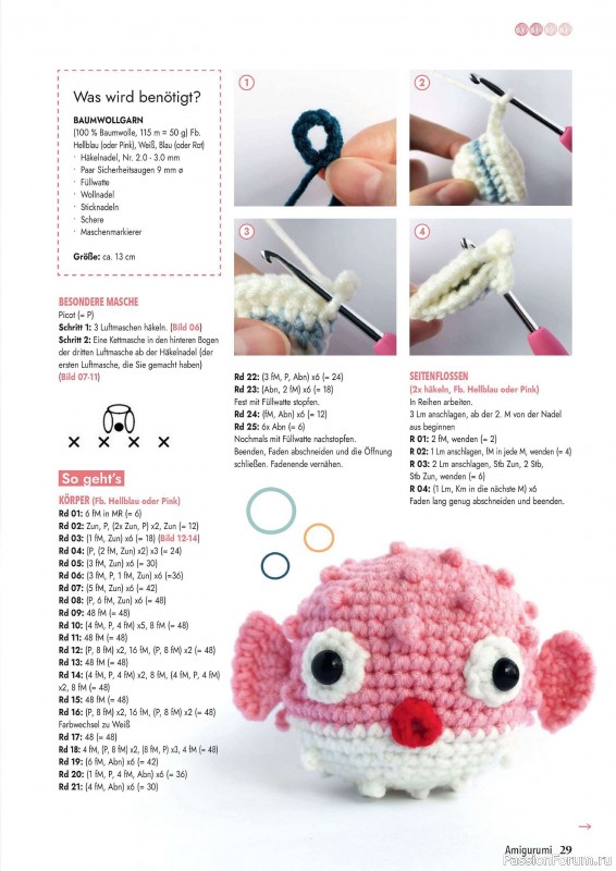Вязаные проекты в журнале «Amigurumi Magazin №15 2024»