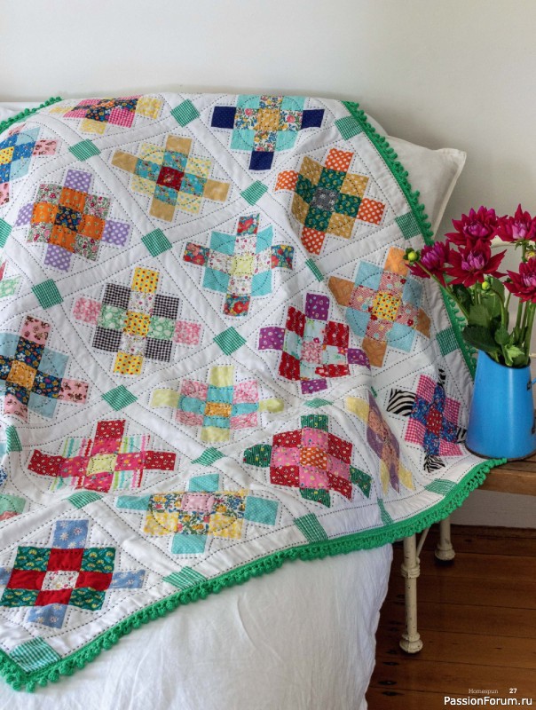 Коллекция проектов для рукодельниц в журнале &laquo;Australian Homespun - February-March 2026&raquo;