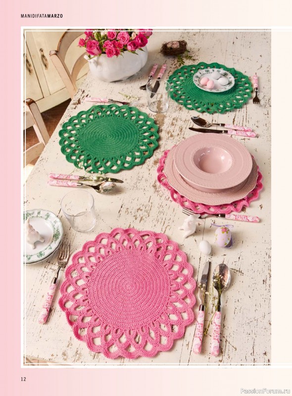 Коллекция проектов для рукодельниц в журнале &laquo;Mani di Fata - Marzo 2026&raquo;