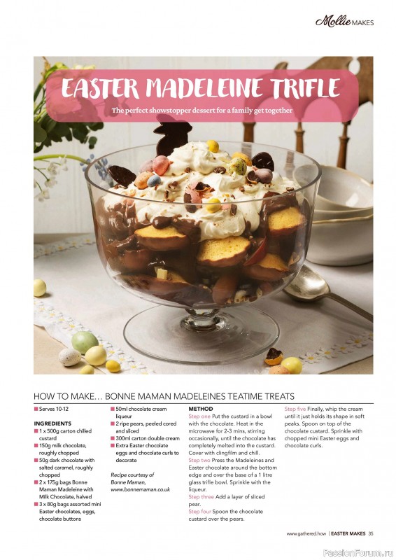 Коллекция проектов для рукодельниц в журнале «Mollie Makes - Easter Makes 2026»