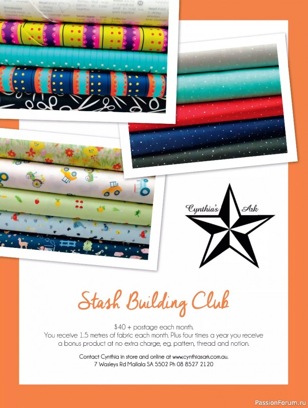 Коллекция проектов для рукодельниц в журнале «Quilters Companion №136 2025»