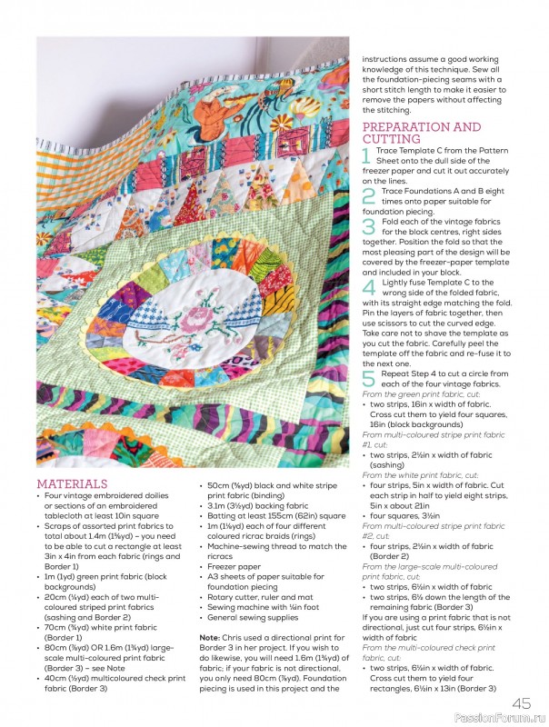 Коллекция проектов для рукодельниц в журнале &laquo;Quilters Companion №138 2026&raquo;