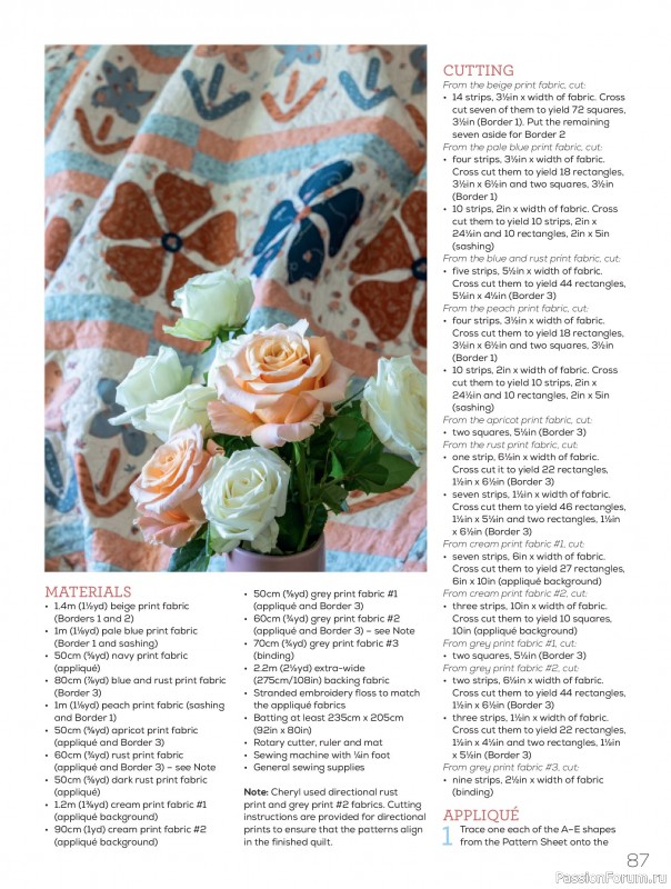 Коллекция проектов для рукодельниц в журнале &laquo;Quilters Companion №138 2026&raquo;