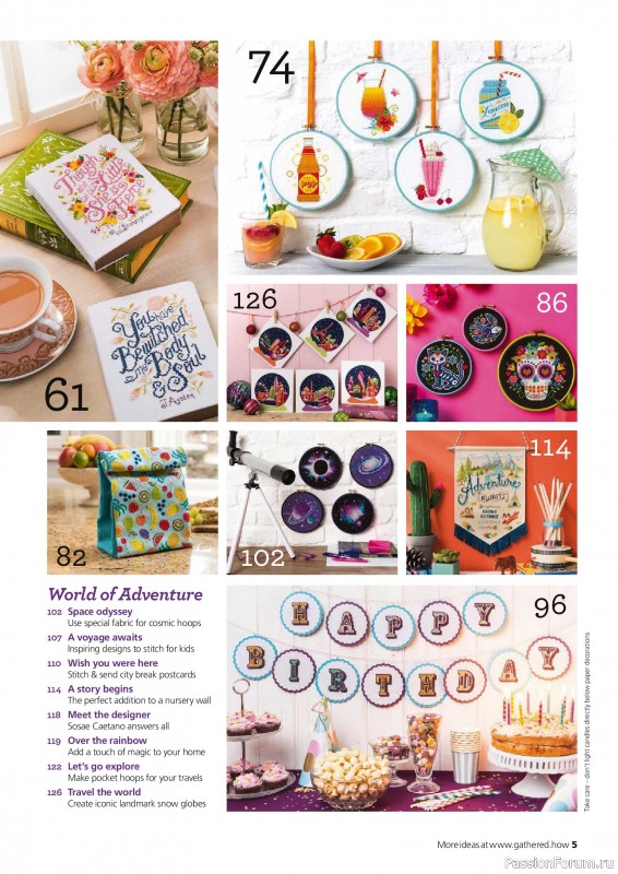 Коллекция вышивки в журнале «Ultimate CrossStitch Collection - Contemporary 2026»