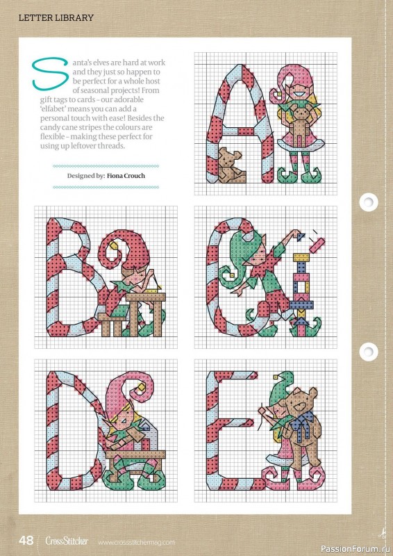 Коллекция вышивки в журнале «CrossStitcher №403 2023»