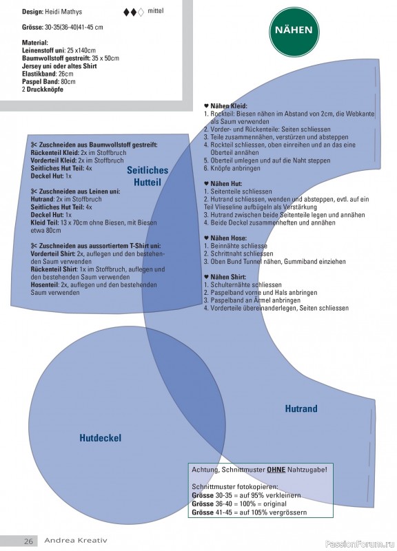 Вязаные модели для детей в журнале &laquo;Andrea Kreativ №5 2025&raquo;