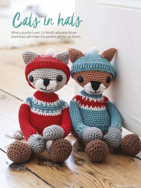 Вязаные проекты крючком в журнале «Your Crochet Christmas - 2025»