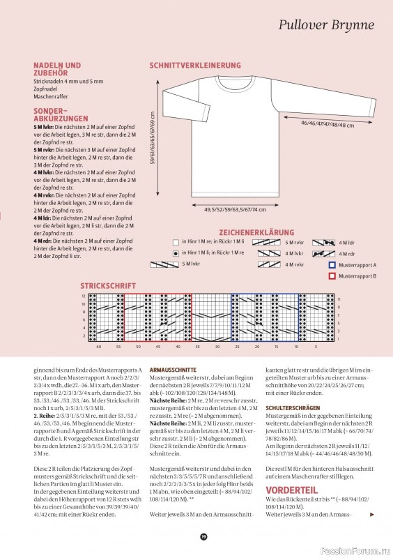 Вязаные проекты спицами в журнале &laquo;The Knitter №80 2026 Germany&raquo;