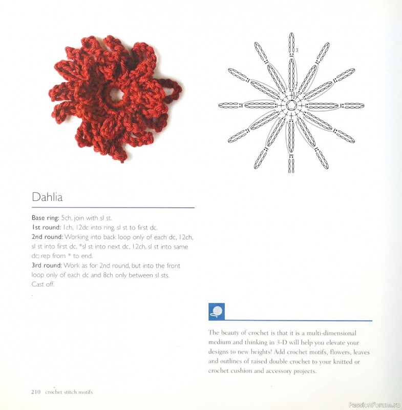 Вязаные проекты в книге &laquo;Crochet Stitch Motifs&raquo;. Продолжение