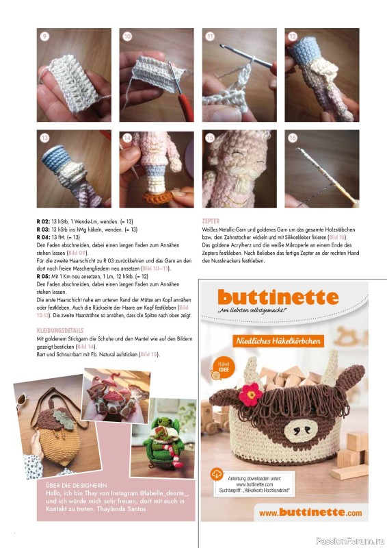 Вязаные проекты в журнале «Amigurumi Magazin №29 2026»