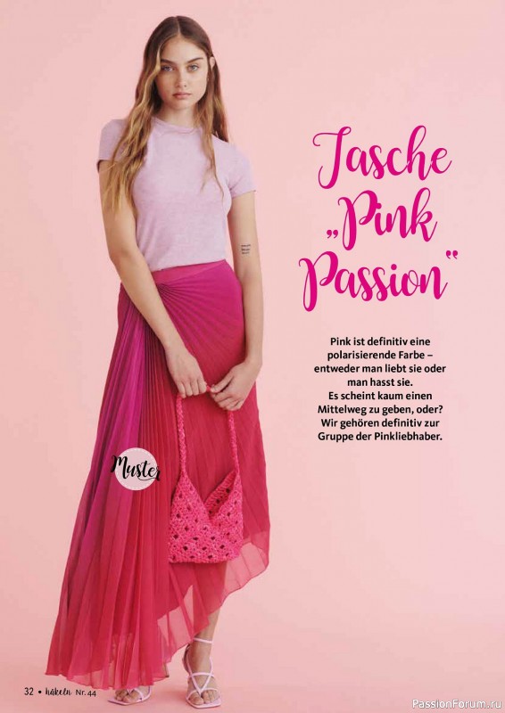 Вязаные проекты в журнале «Hakeln das MaschenMagazin №44 2024»