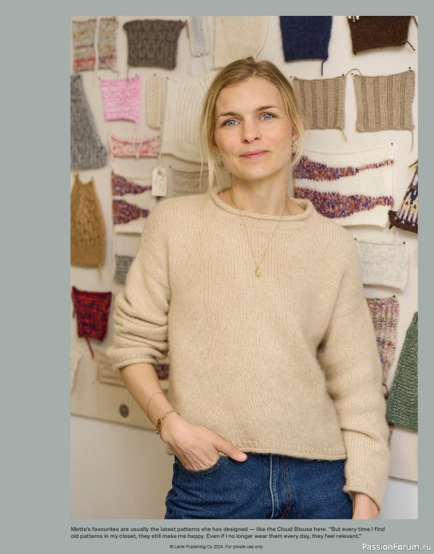 Вязаные проекты в журнале &laquo;Laine Nordic Knits 2024&raquo;