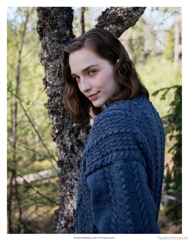 Вязаные проекты в журнале &laquo;Laine Nordic Knits 2024&raquo;