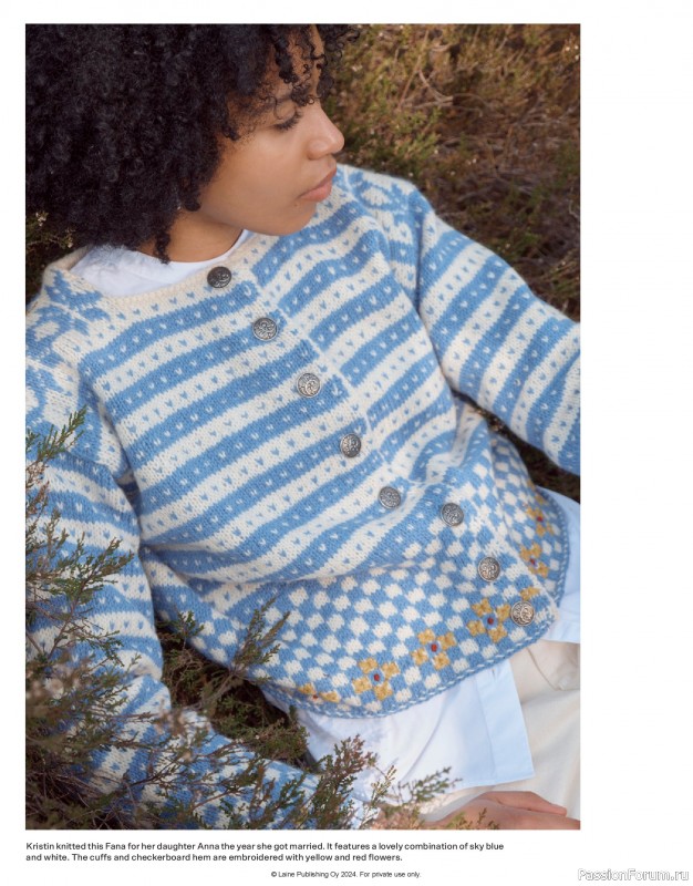Вязаные проекты в журнале &laquo;Laine Nordic Knits 2024&raquo;. Продолжение
