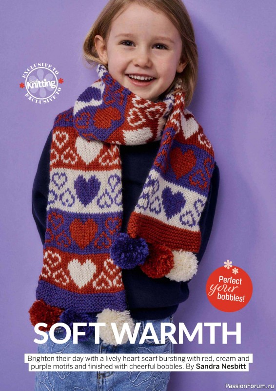 Вязаные проекты в журнале &laquo;Simply Knitting №273 2026&raquo;