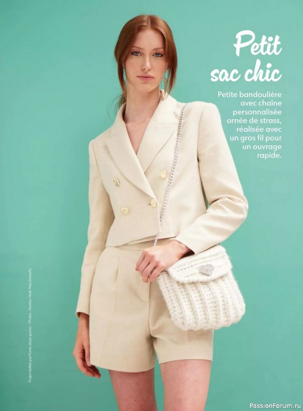 Вязаные проекты крючком в журнале «Crochet a porter - Fevrier/Avril 2026»