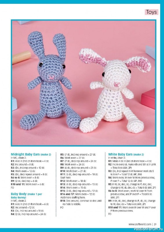 Вязаные проекты крючком в журнале «Crochet Now №91 2023»