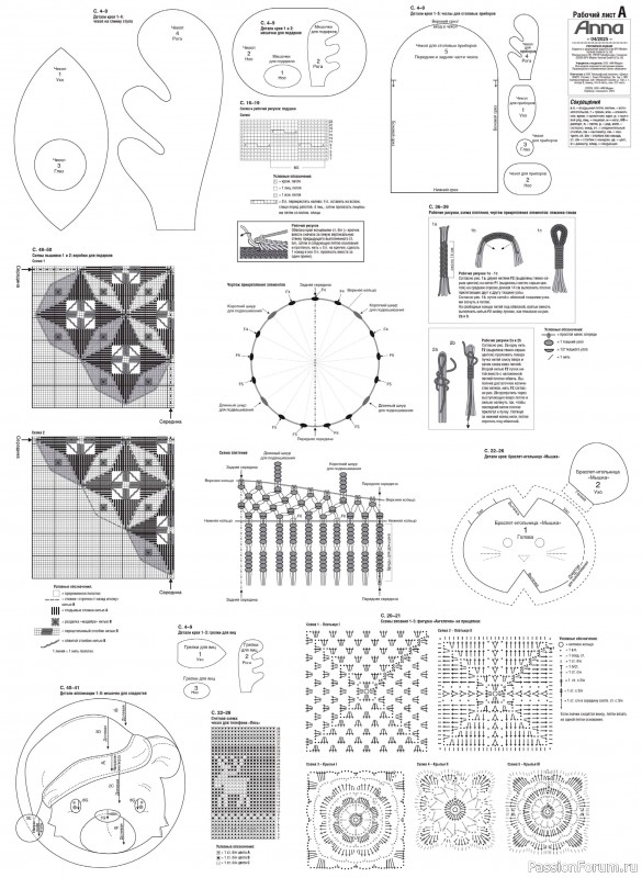 Коллекция проектов для рукодельниц в журнале &laquo;Anna №4 2025 Зима&raquo;
