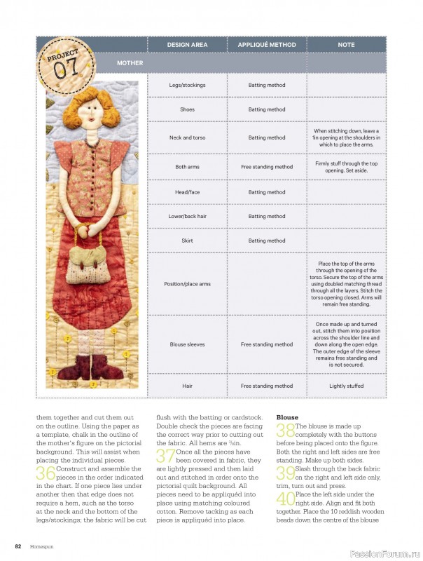 Коллекция проектов для рукодельниц в журнале &laquo;Australian Homespun - February-March 2026&raquo;
