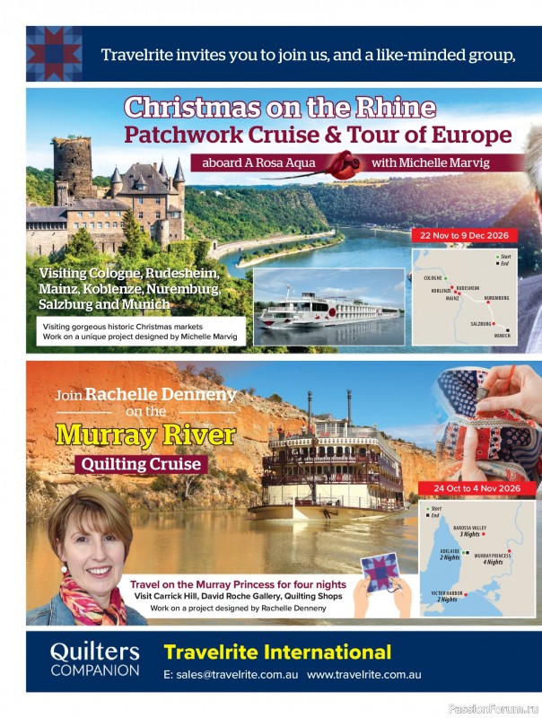 Коллекция проектов для рукодельниц в журнале &laquo;Quilters Companion №138 2026&raquo;