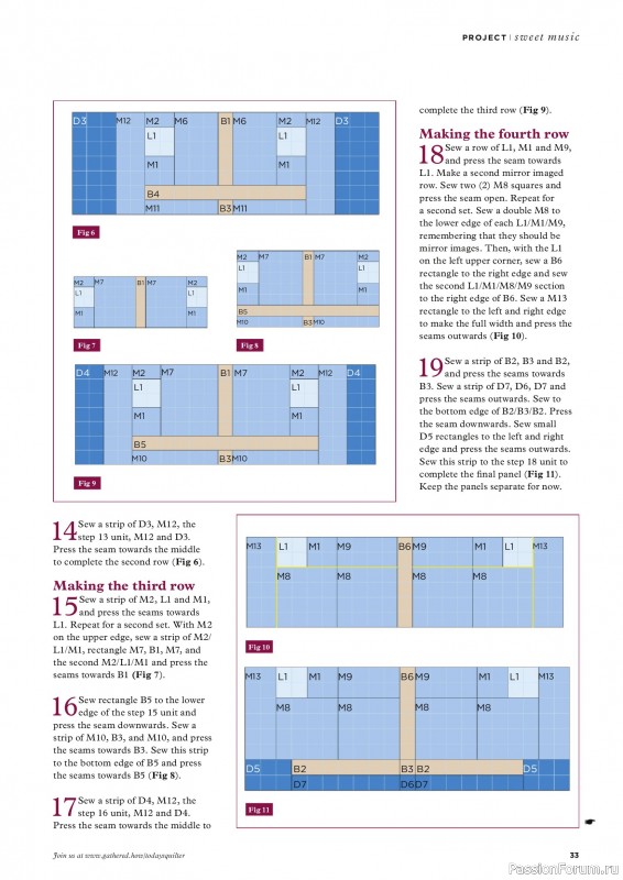 Коллекция проектов для рукодельниц в журнале «Todays Quilter №133 2025»