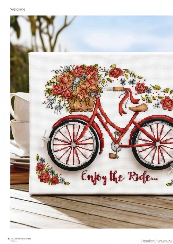 Коллекция вышивки в журнале «Cross Stitch Favourites - Summer 2023»