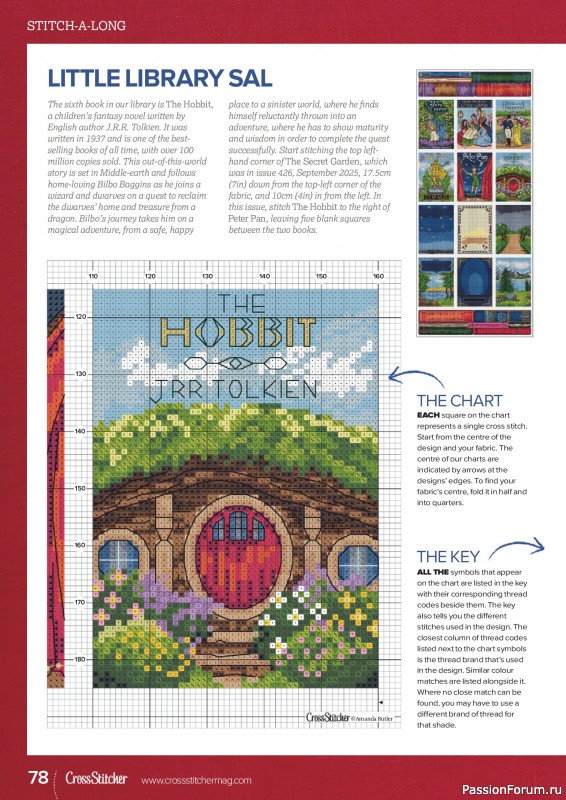 Коллекция вышивки в журнале «CrossStitcher №431 2026»