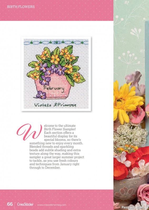 Коллекция вышивки в журнале &laquo;CrossStitcher №437 2026&raquo;