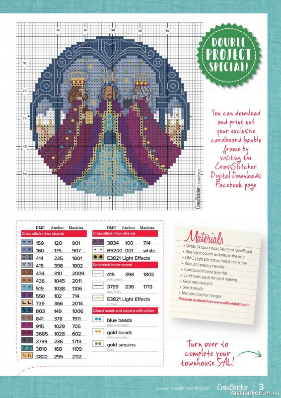 Коллекция вышивки в журнале &laquo;CrossStitcher №442 2026&raquo;