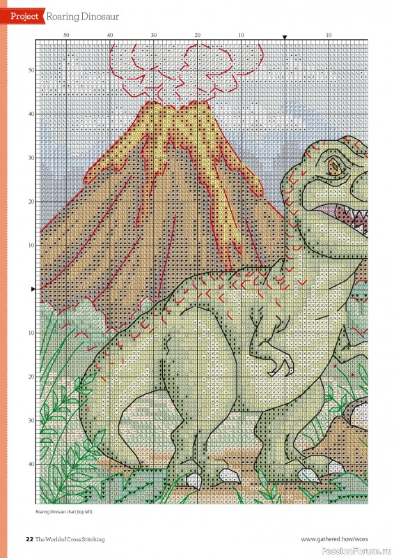 Коллекция вышивки в журнале &laquo;The World of Cross Stitching №371 2026&raquo;