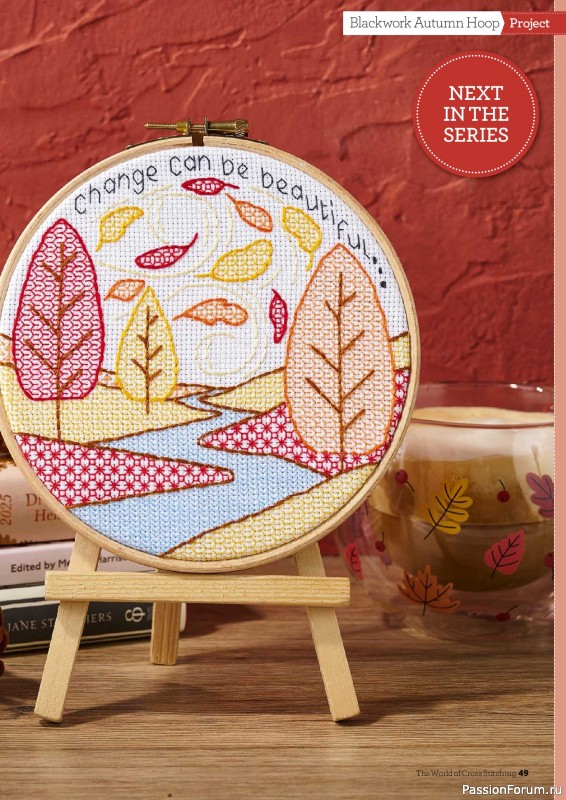 Коллекция вышивки в журнале «The World of Cross Stitching №377 2026»
