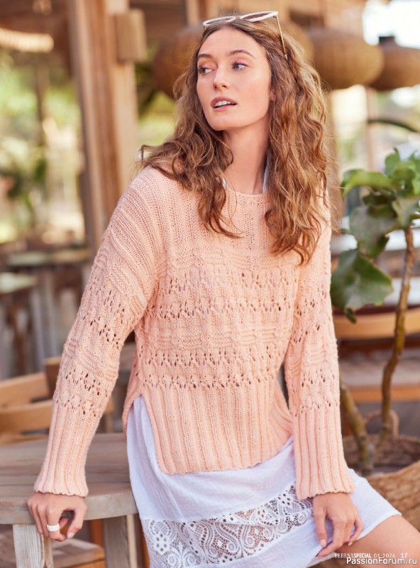 Вязаные модели в журнале &laquo;Модное вязание №1 2026&raquo;