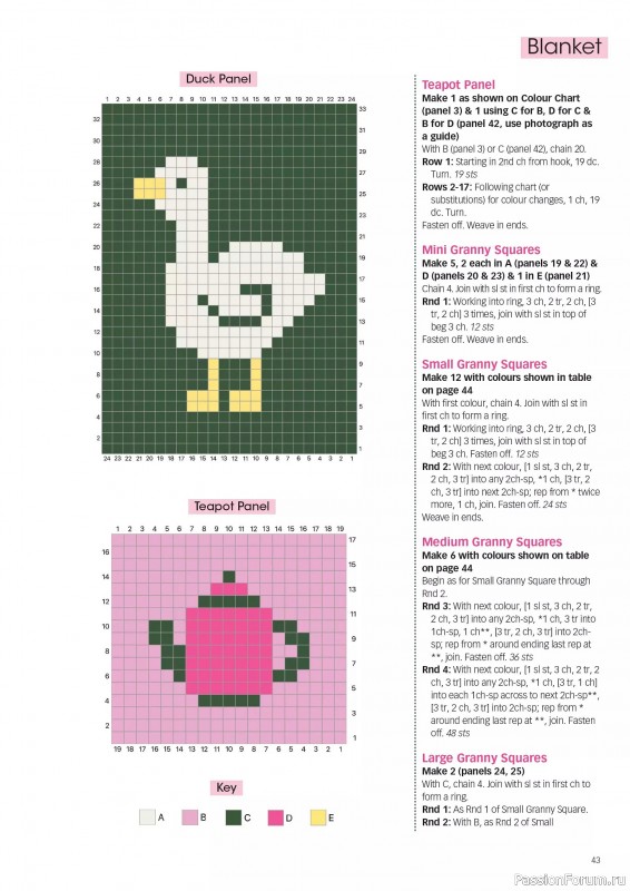 Вязаные проекты крючком в журнале «Crochet Now №124 2025»