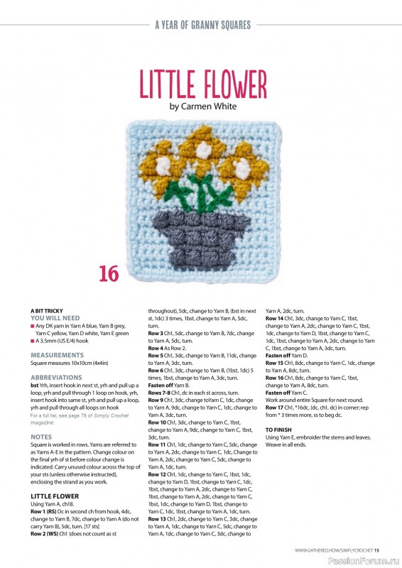 Вязаные проекты крючком в журнале «Simply Crochet №165 2025»