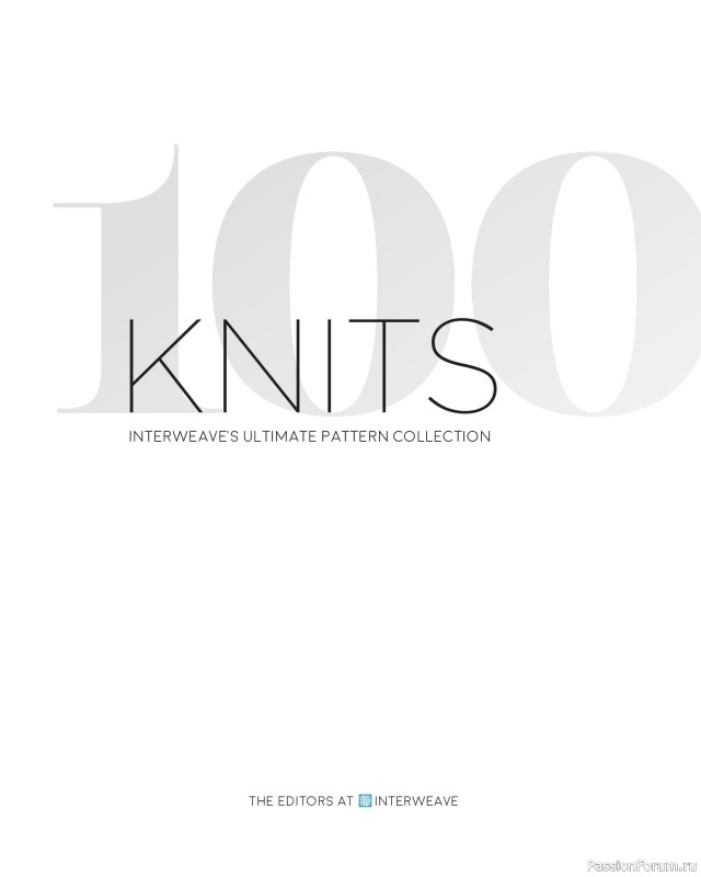 Вязаные проекты в книге &laquo;100 Knits: Interweave's Ultimate Pattern Collection&raquo;. Часть 1