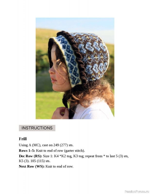 Вязаные проекты в книге «Fair Isle Knitting Tradition». Продолжение