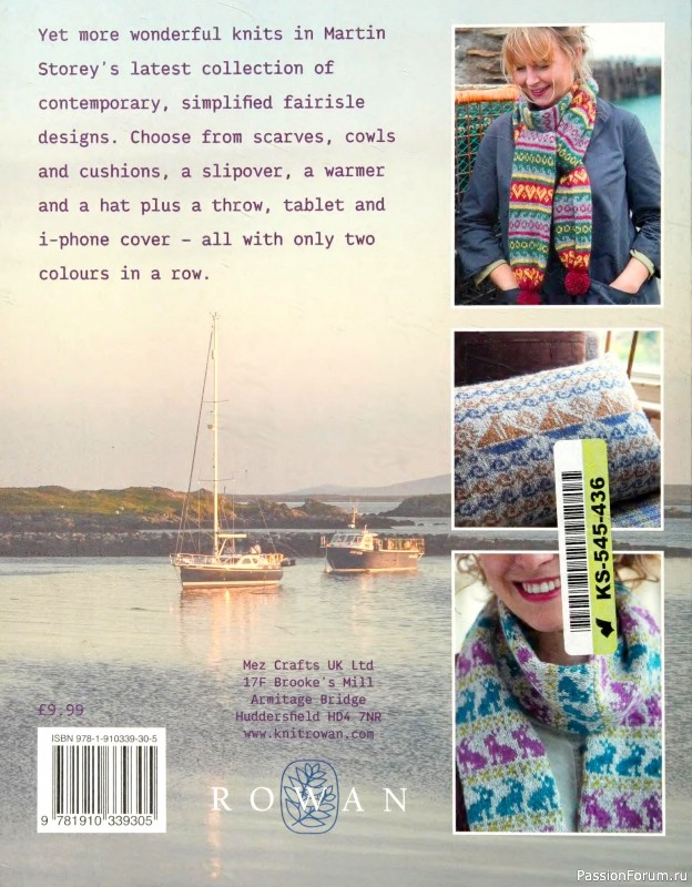 Вязаные проекты в книге «More Easy Fairisle Knits».