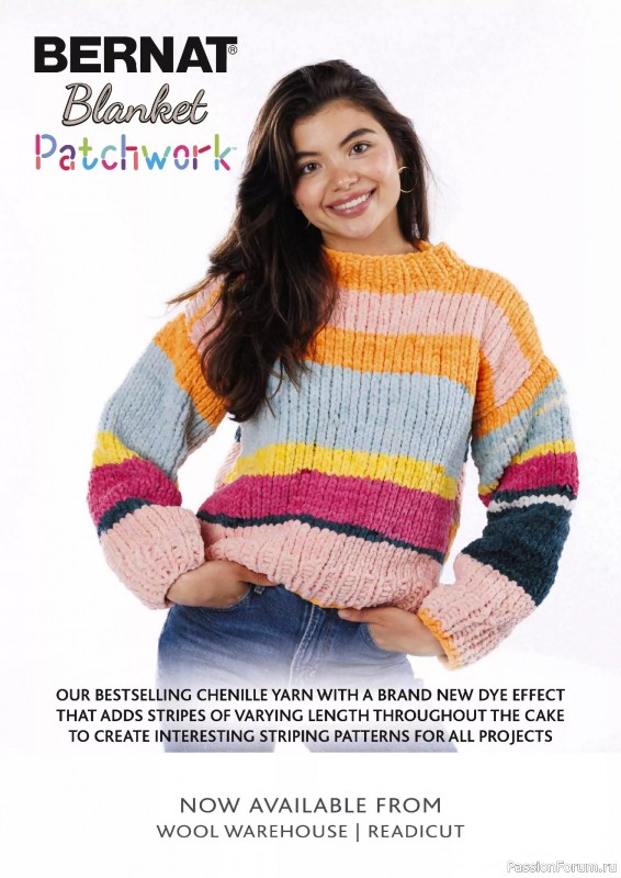 Вязаные проекты в журнале «Simply Knitting №271 2025»