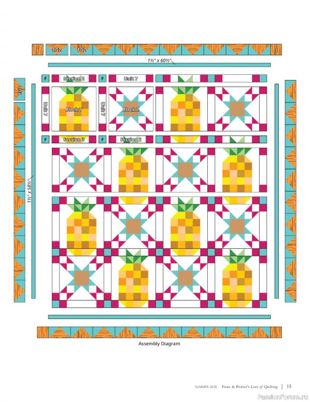 Коллекция проектов для рукодельниц в журнале «Love of Quilting - Summer 2026»