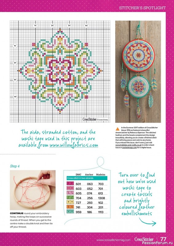 Коллекция вышивки в журнале «CrossStitcher №386 2022»