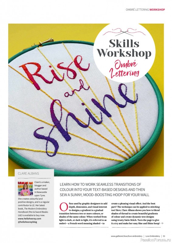 Коллекция вышивки в журнале «Love Embroidery №74 2025»