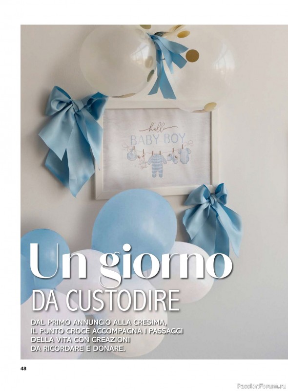 Коллекция вышивки в журнале &laquo;Profilo Punto Croce №12 2026&raquo;