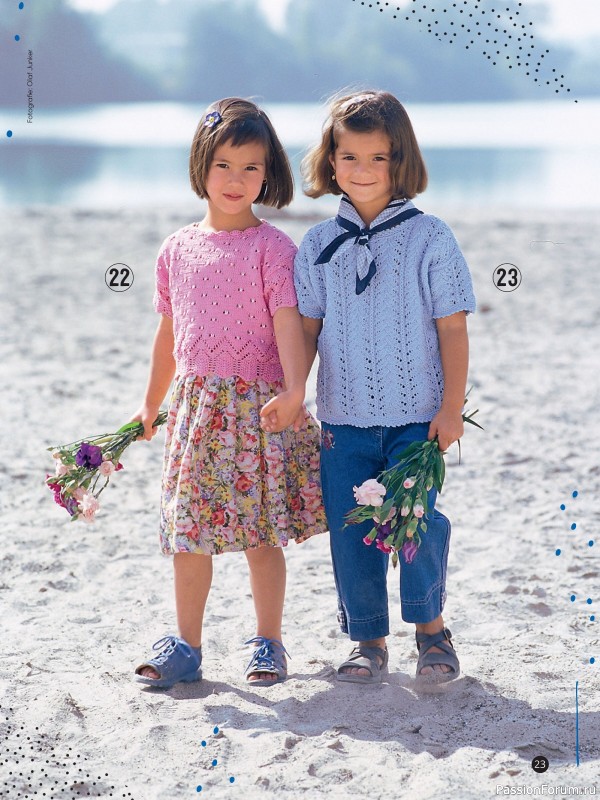 Вязаные модели для детей в журнале &laquo;Kinder Maschenmode №2 2026&raquo;